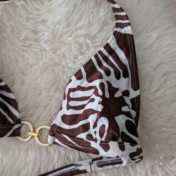 ViX Brazilian Swimwear Halter Bikini Top XS - Picture 7 of 7